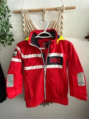 Helly Hansen Red Jacket with Reflective HH Logo